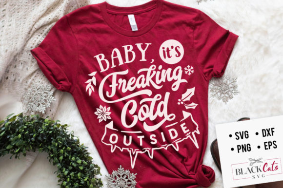 Baby It’s Freaking Cold Outside SVG: A Winter Embroidery Design Review