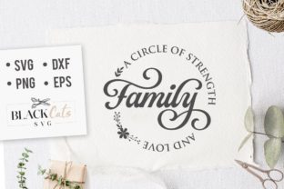 Family a Circle of Strength and Love SVG Review