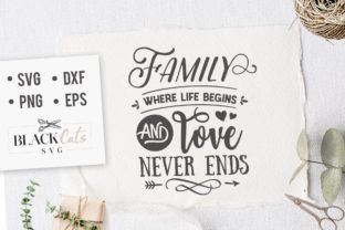 Family Where Life Begins and Love SVG Review