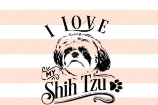 I Love My Shih Tzu SVG Review: A Heartfelt Embroidery Design