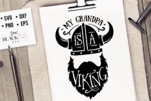 My Grandpa is a Viking SVG